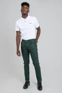Picture of Ben Sherman - Wax Leather Coated Denim 