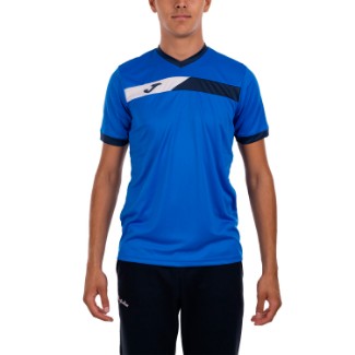 Picture of Joma Court T-shirt Royal and White