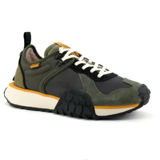 Picture of PALLADIUM Troop Runner Sneakers - Olive Multi