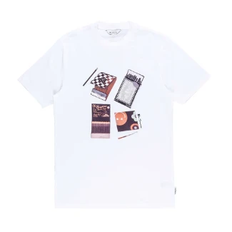 Picture of Ben Sherman - Match Box Crew T-Shirt (White)